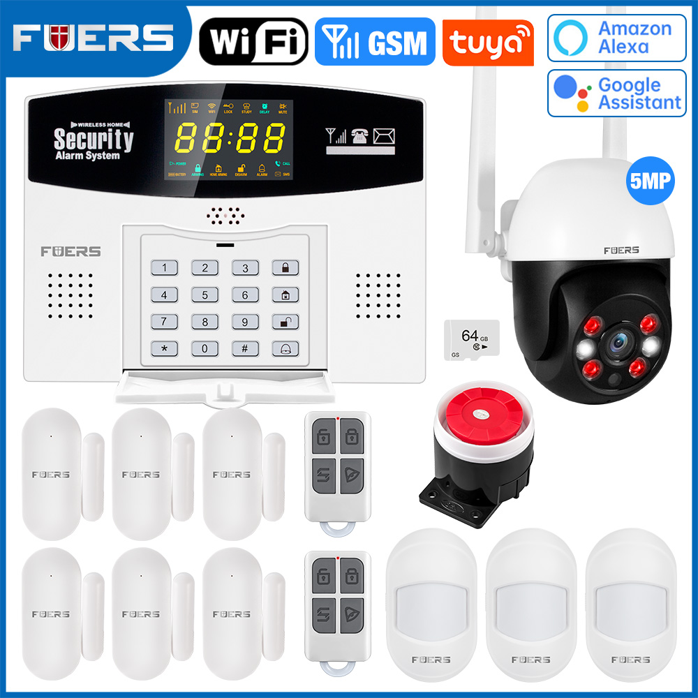Home Security Number - Fuers Tuya Smart Alarm System Kit
