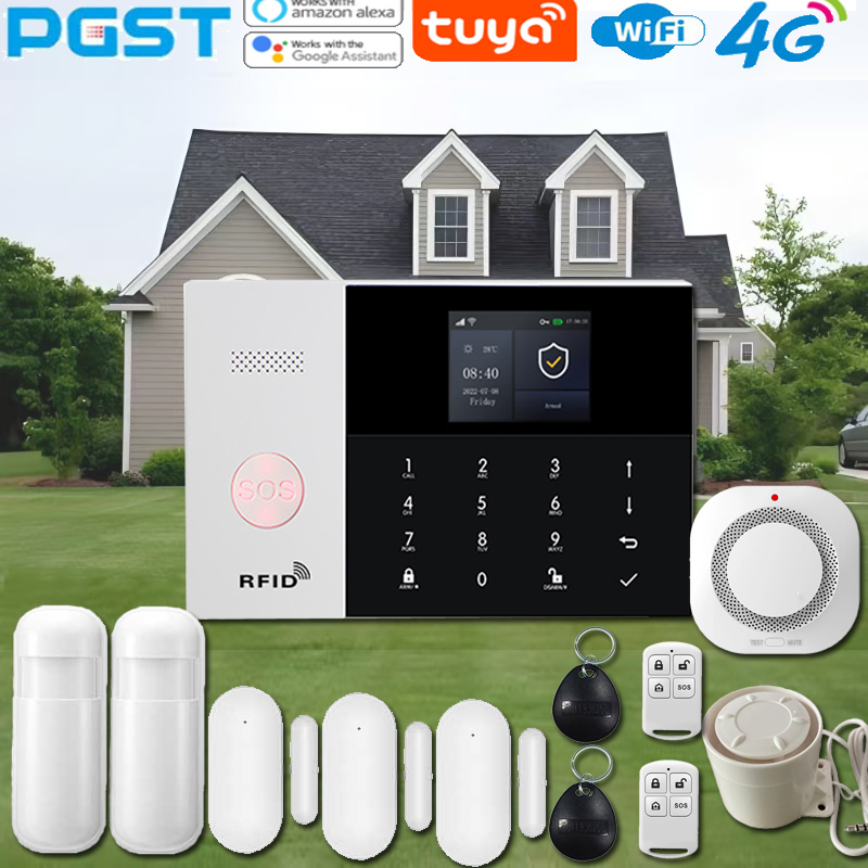 Home Security Alarm System - PGST PG-105 Smart Home Security Alarm
