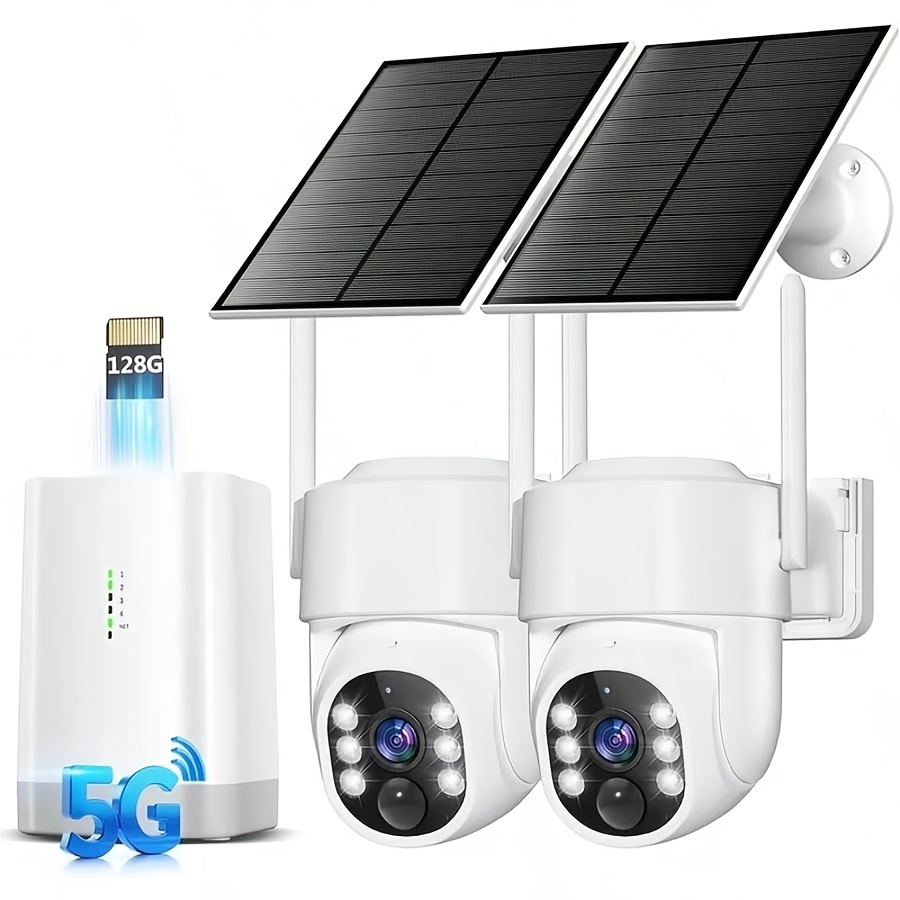 Home Security No Subscription - 4MP Security Cameras Wireless Outdoor,No Subscription