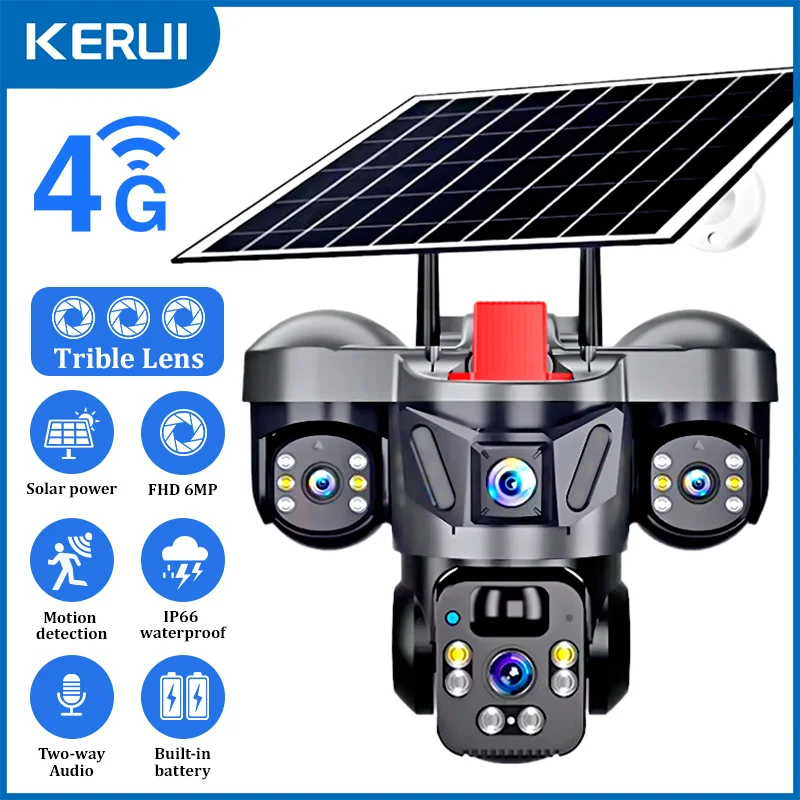 Home Security Packages - KERUI V380 Pro Outdoor PTZ 6MP