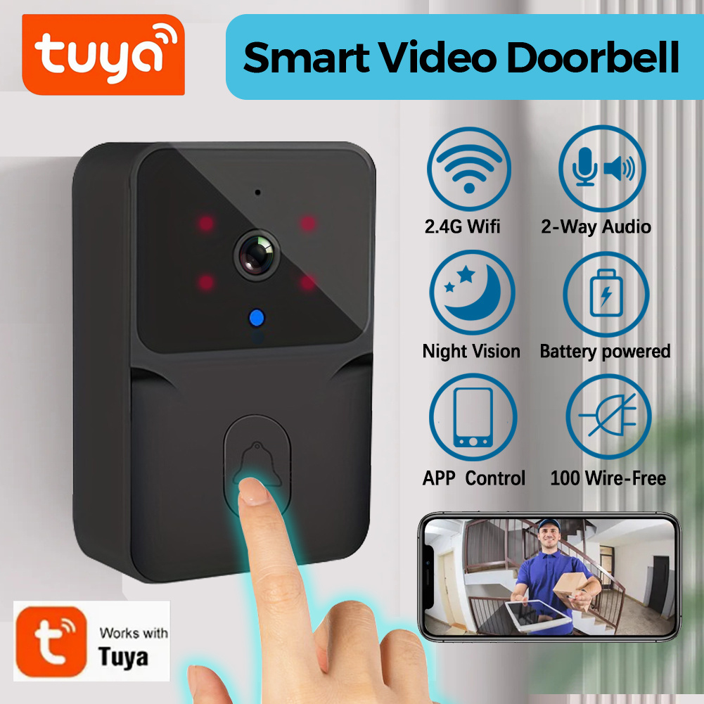 Home Security News - Tuya Wireless Smart Video Doorbell, 2.4G