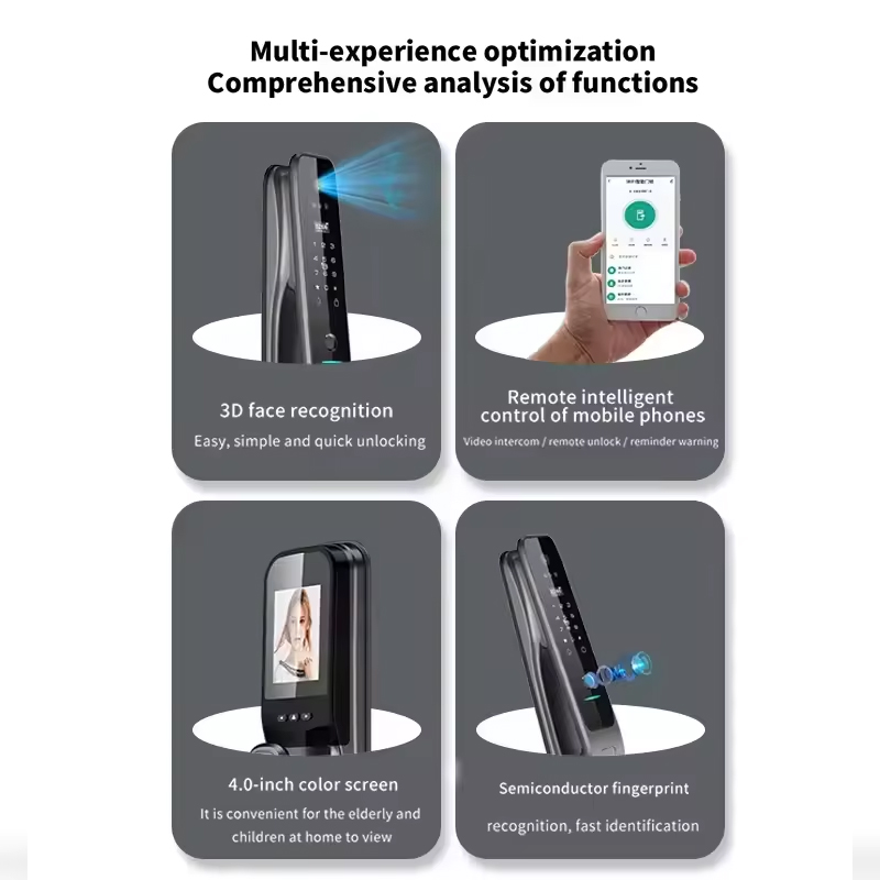 HX5 Smart Door Lock 3D Face Re - огляд і ціна Home Security With Cameras