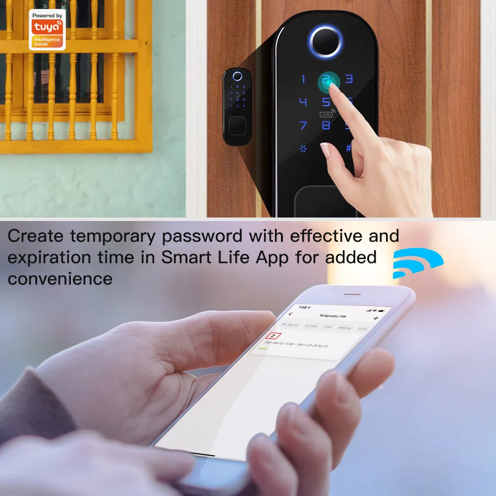 MOES WiFi Tuya Smart Lock Door - огляд і ціна Home Security Packages