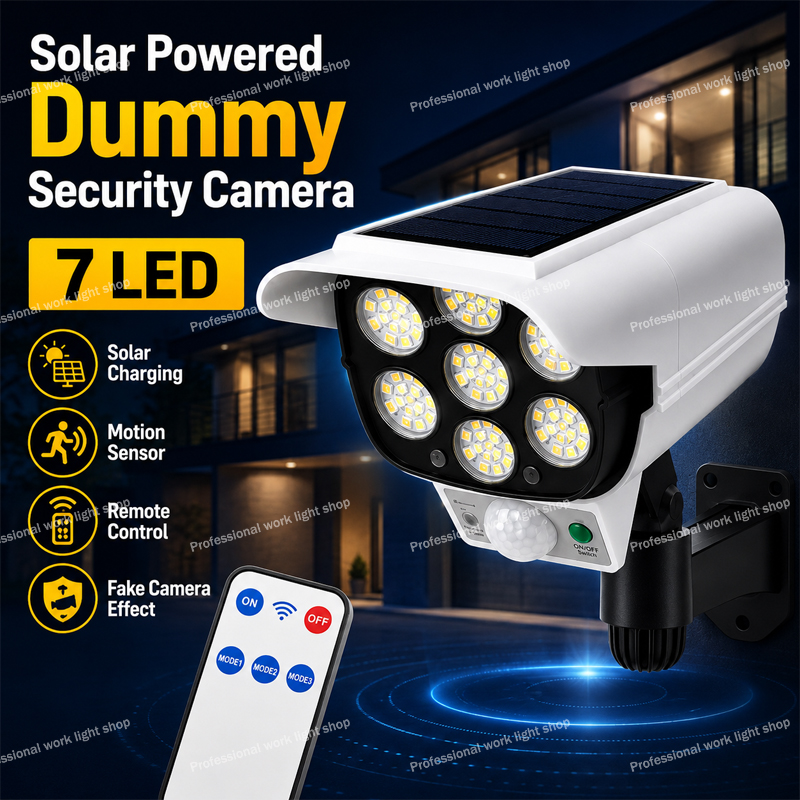 77 LED Solar Dummy Security Ca - огляд і ціна Home Yard Security Cameras