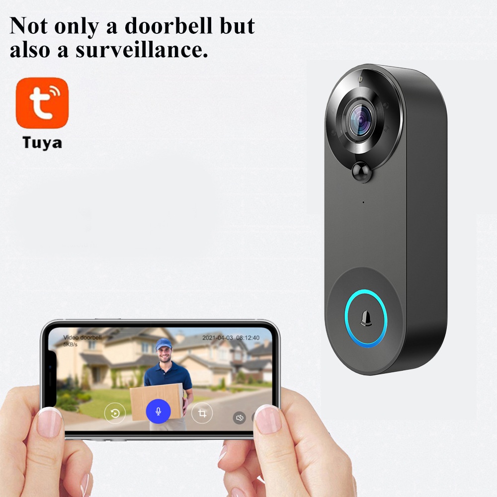 Tuya 1080P Wireless WIFI Doorb - огляд і ціна Home Security News