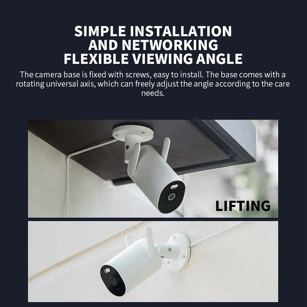Xiaomi Outdoor Camera AW300 IP - огляд і ціна Home Security Camera Xiaomi