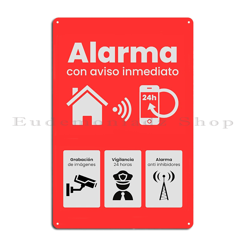 Retro 24h Alarm System Metal S - огляд і ціна Home Security Alarm System