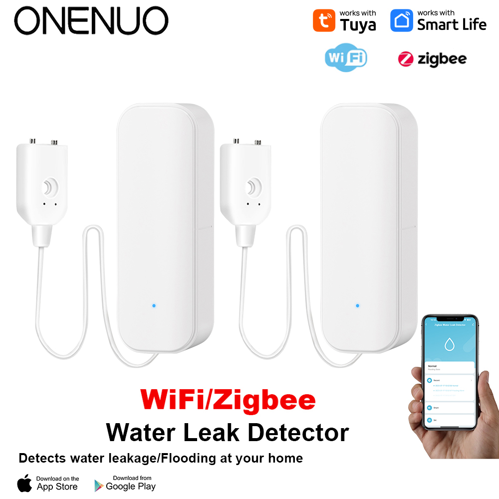 WiFi or Zigbee Water Leak Sens - огляд і ціна Home Security Alarm System