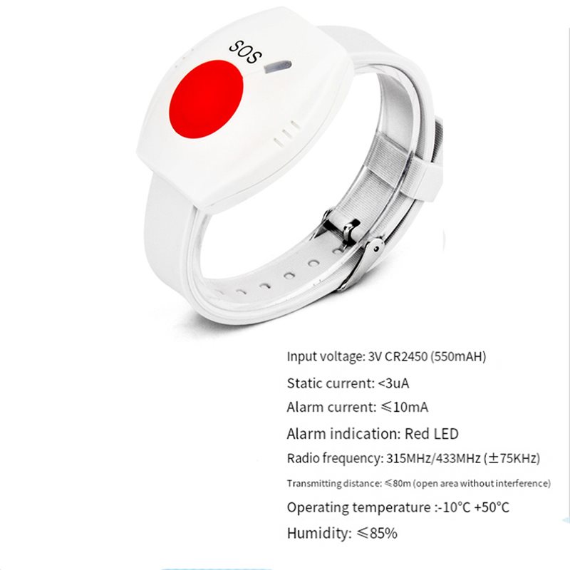 AA84 3X Panic Button RF 315Mhz - огляд і ціна Home Security Alarm System