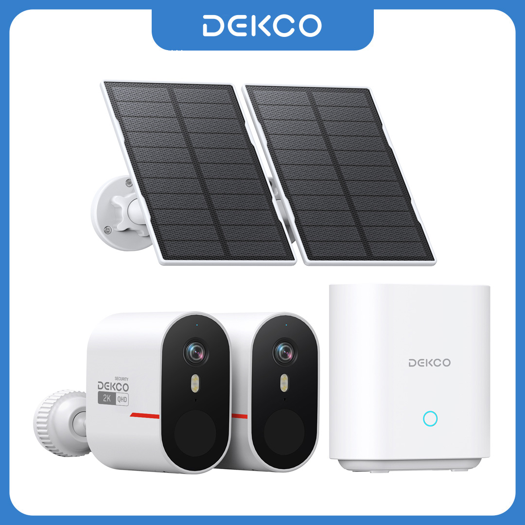 Dekco 3MP WiFi Solar Camera Sy - огляд і ціна Home Security Packages