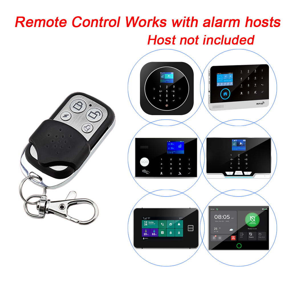 433MHz Wireless Remote Control - огляд і ціна Home Security Alarm System