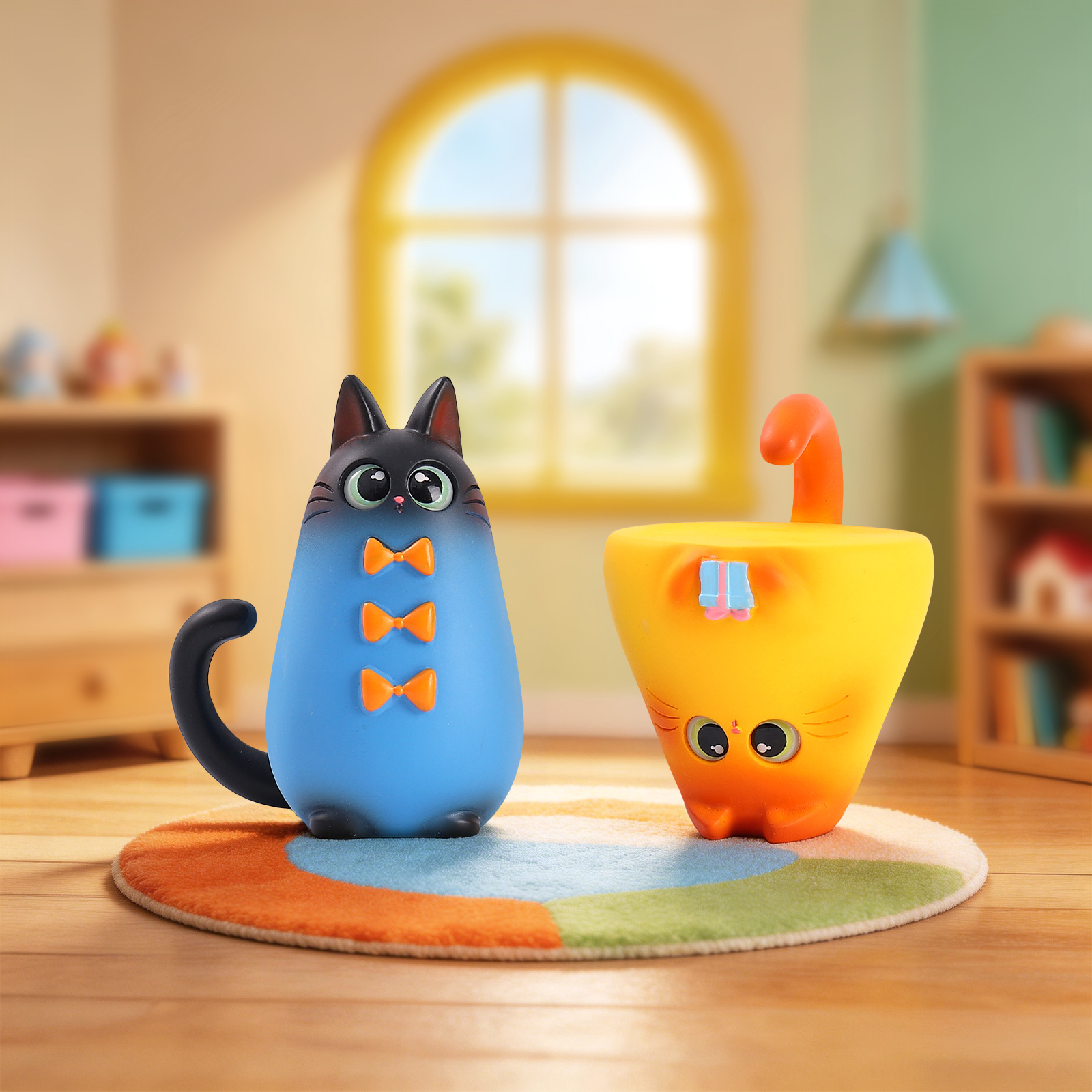 Blind Box Cat Figurine Resin C - огляд і ціна Home Security Packages