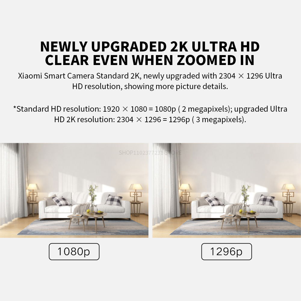 XIAOMI Smart IP Camera Standar - огляд і ціна Home Security Camera Xiaomi