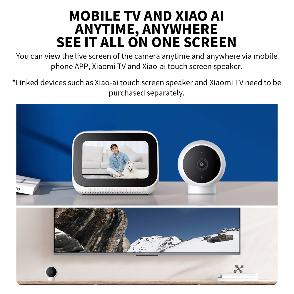 XIAOMI Smart IP Camera Standar - огляд і ціна Home Security Camera Xiaomi