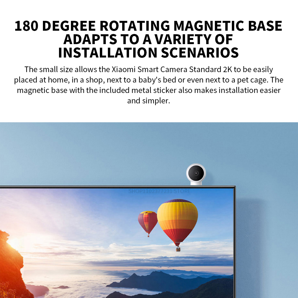 XIAOMI Smart IP Camera Standar - огляд і ціна Home Security Camera Xiaomi