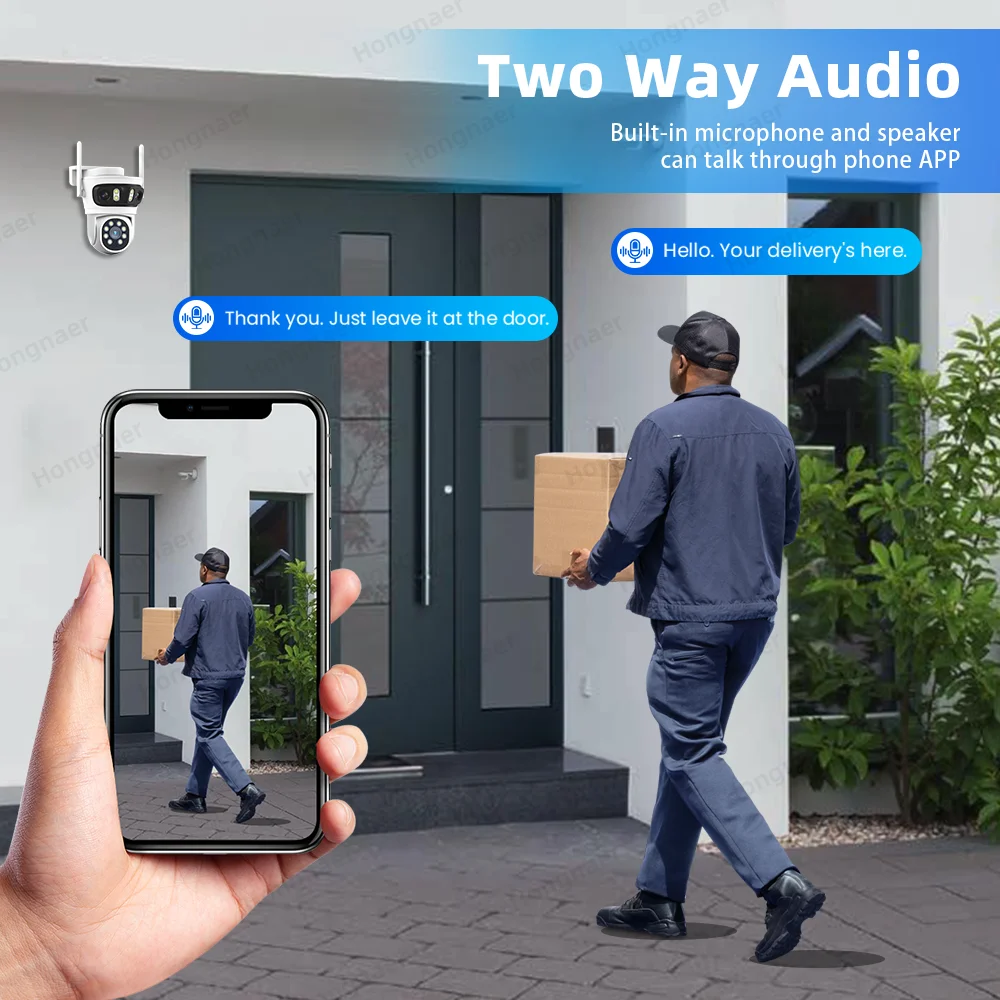 2026 Hongnaer 6MP 4CH 3 Lens 2 - огляд і ціна Home Security With Cameras