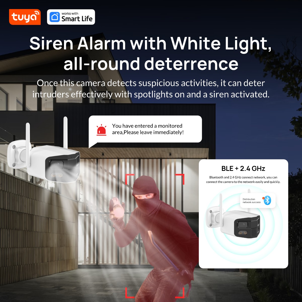 Tuya Smart 4MP 2.5K Dual-Lens  - огляд і ціна Home Security Camera Xiaomi