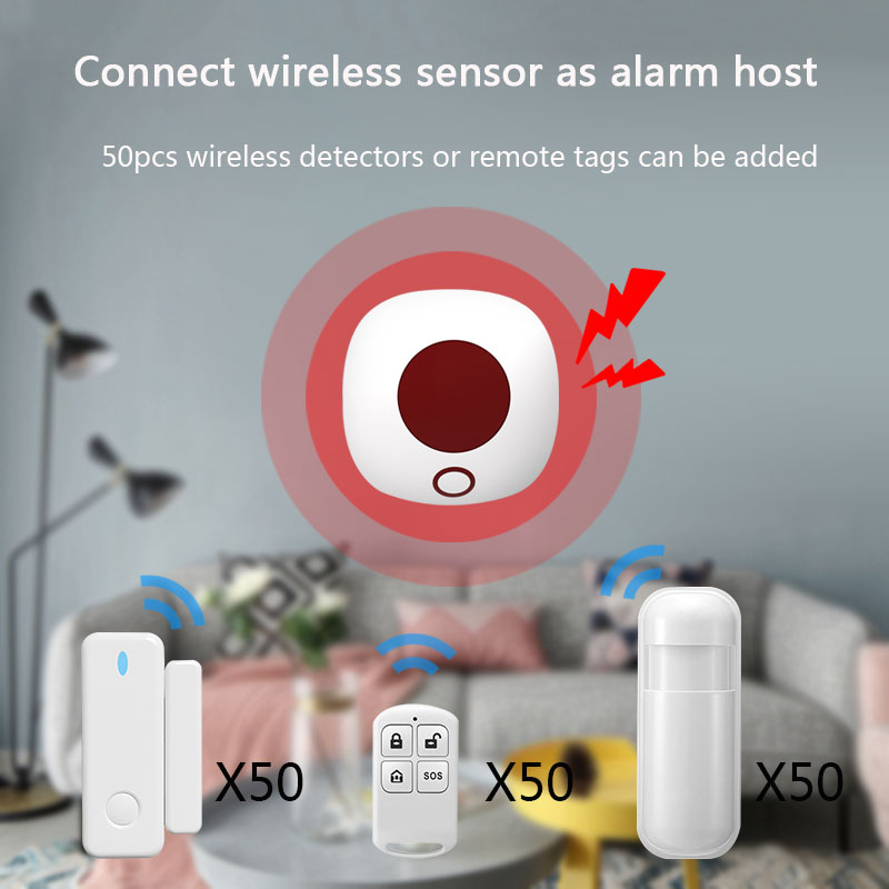 Indoor 433MHz Wireless Siren S - огляд і ціна Home Security Lights