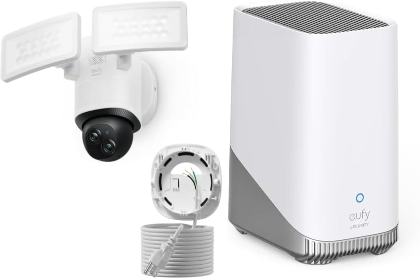 Outdoor Floodlight Camera with - огляд і ціна Home Security No Monthly Fee