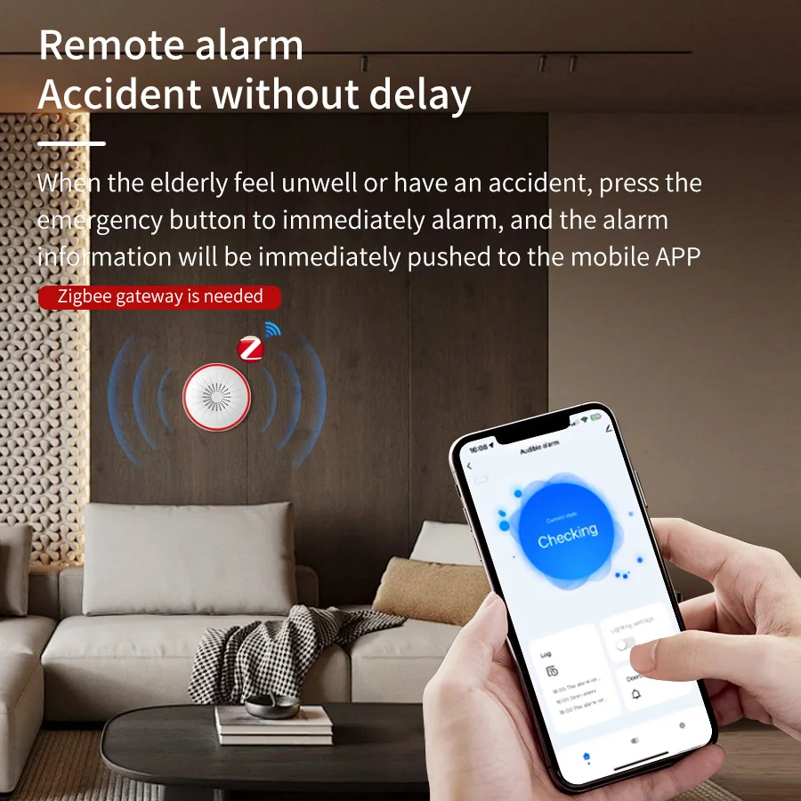 Tuya WiFi ZigBee Smart Alarm S - огляд і ціна Home Security Lights