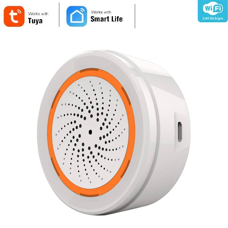 Smart Siren Alarm Tuya Zigbee  - огляд і ціна Home Security Lights