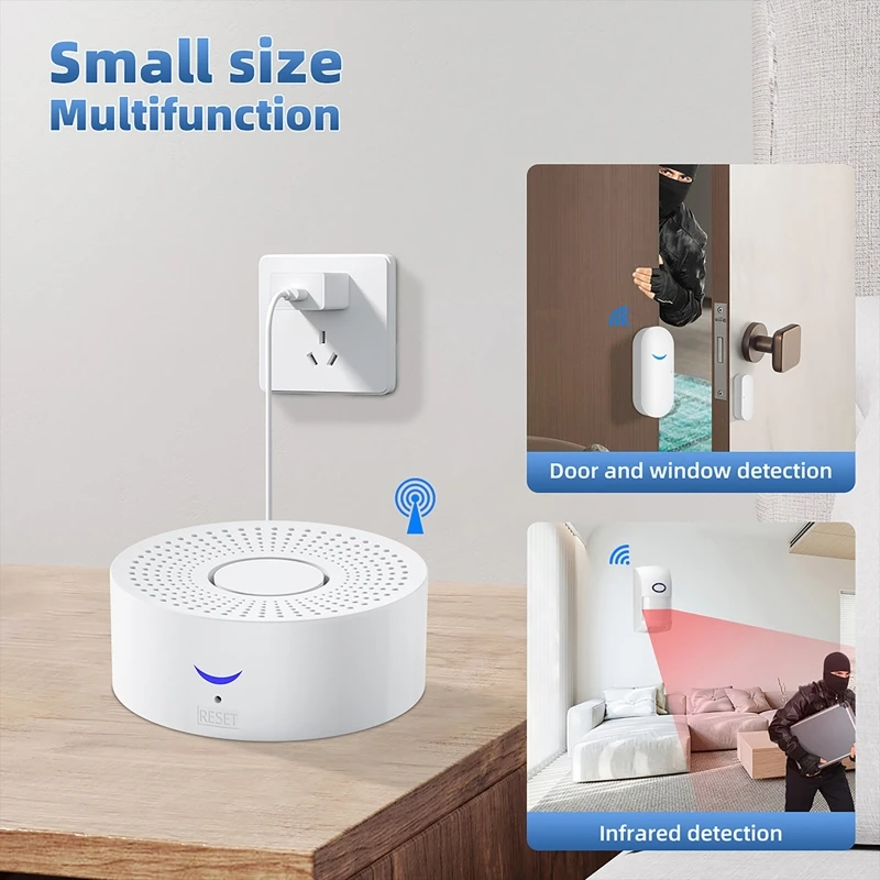 433MHz Smart Home Tuya WiFi Do - огляд і ціна Home Security Alarm System