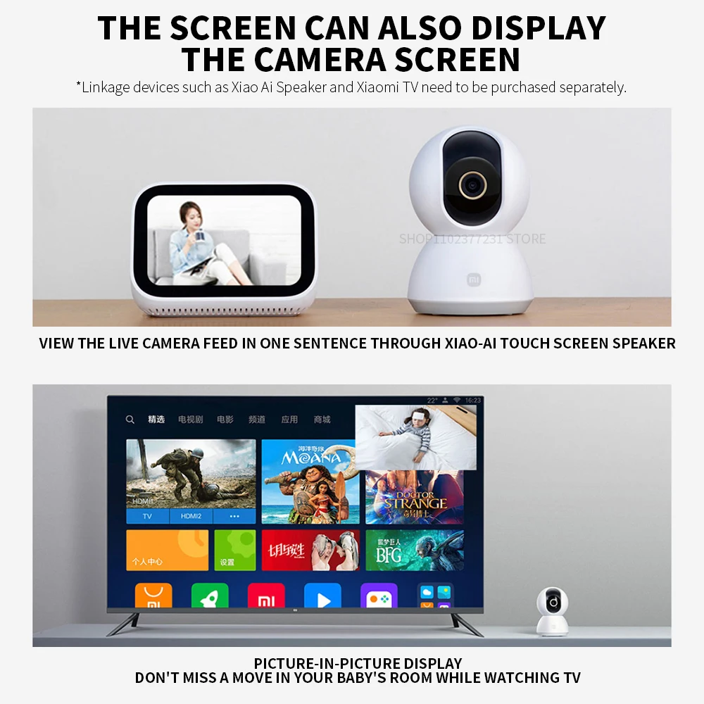 Xiaomi Camera 2K PTZ Mi Smart  - огляд і ціна Home Security Camera Xiaomi