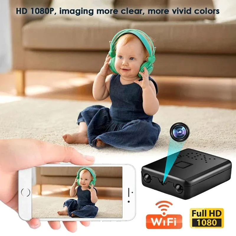 Mini WiFi Camera XD Pro Full H - огляд і ціна Home Security Camera Xiaomi