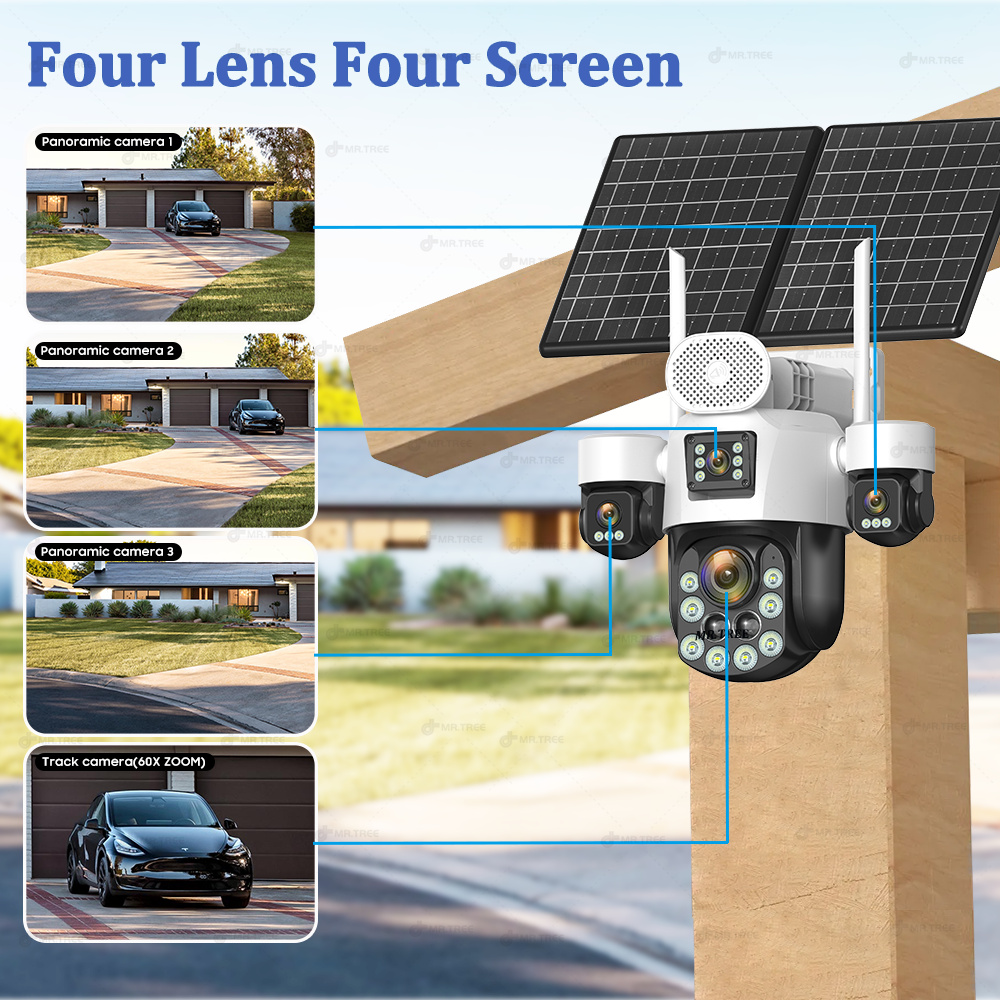 AOV Four Lens Outdoor Surveill - огляд і ціна Home Security Packages