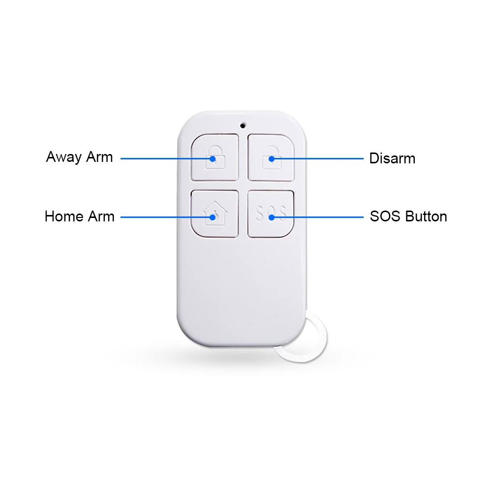 433MHz Wireless Remote Control - огляд і ціна Home Security Alarm System