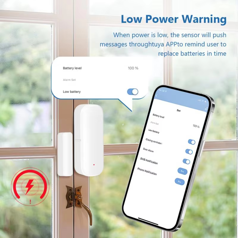 ZigBee Door Window Sensor Gate - огляд і ціна Home Security Lights