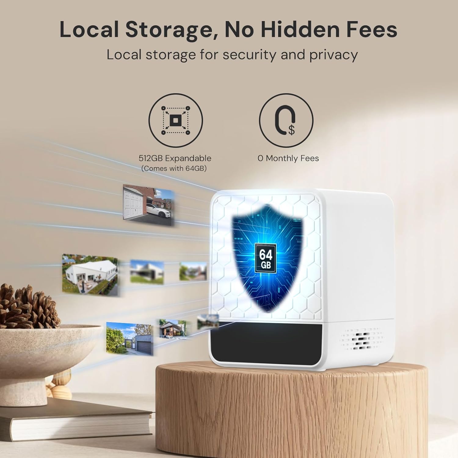 Wireless Outdoor Solar Securit - огляд і ціна Home Security No Subscription
