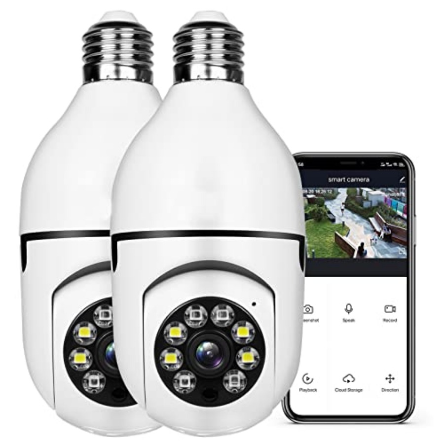 Light Bulb 1080P Security Wire - огляд і ціна Home Security With Cameras
