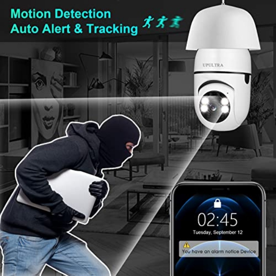 Light Bulb 1080P Security Wire - огляд і ціна Home Security With Cameras