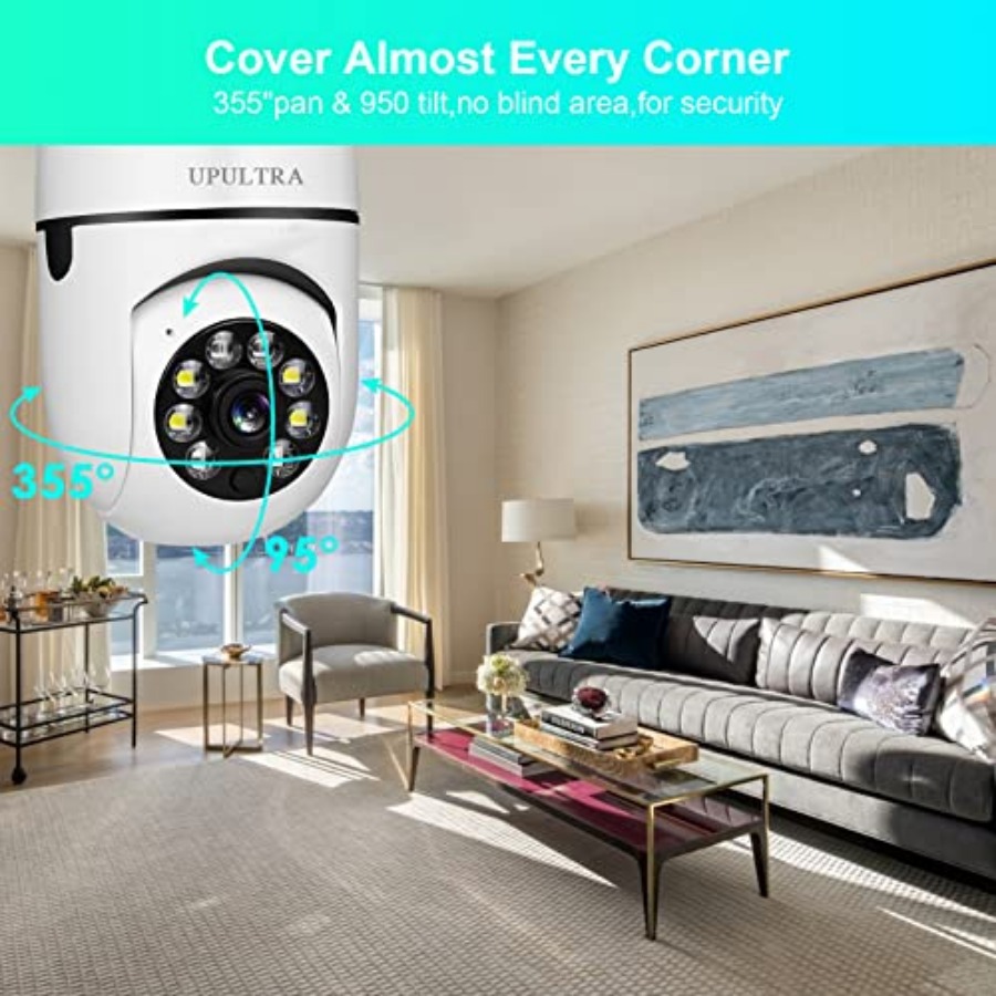 Light Bulb 1080P Security Wire - огляд і ціна Home Security With Cameras