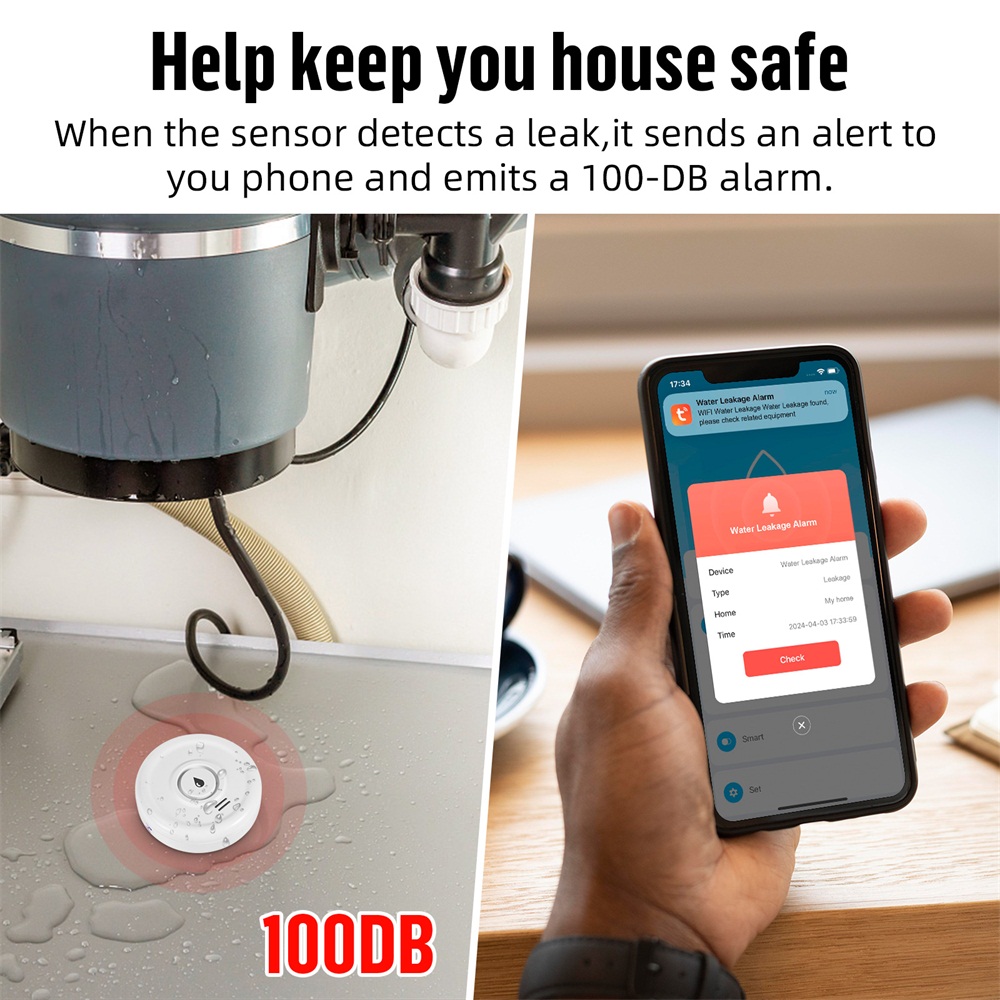 Fuers Water Leakage Detector S - огляд і ціна Home Security Alarm System