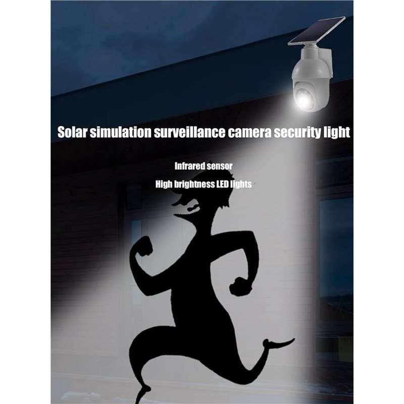 2X Solar Powered Analog Survei - огляд і ціна Home Security Lights