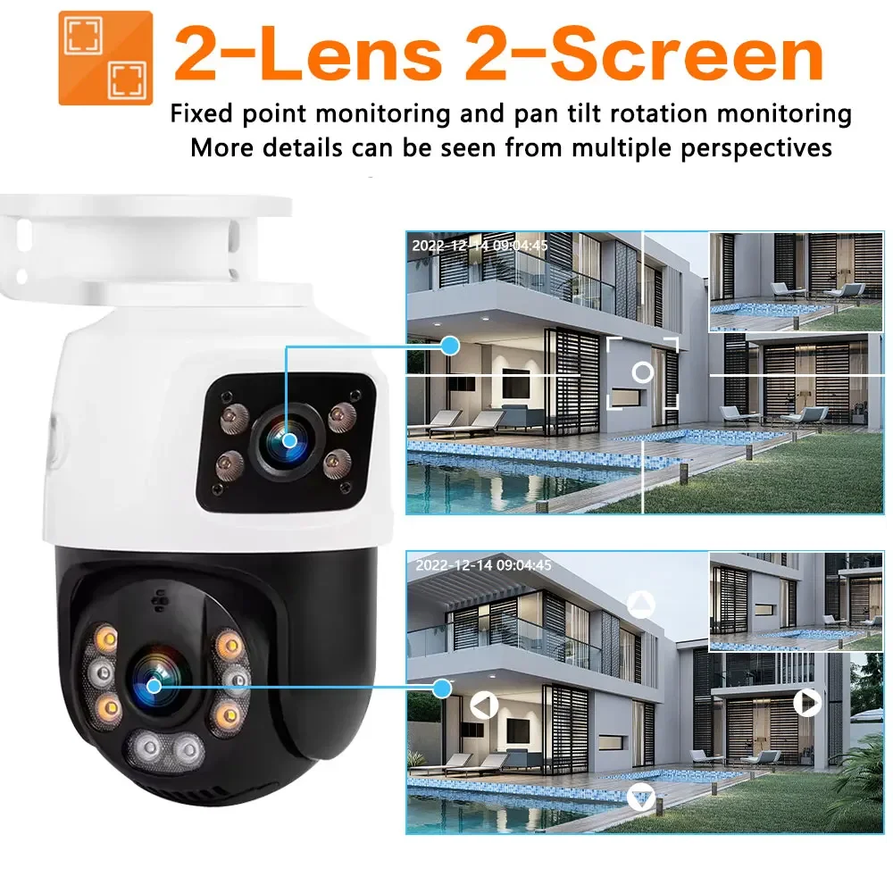 Outdoor 8MP POE PTZ Security C - огляд і ціна Home Yard Security Cameras