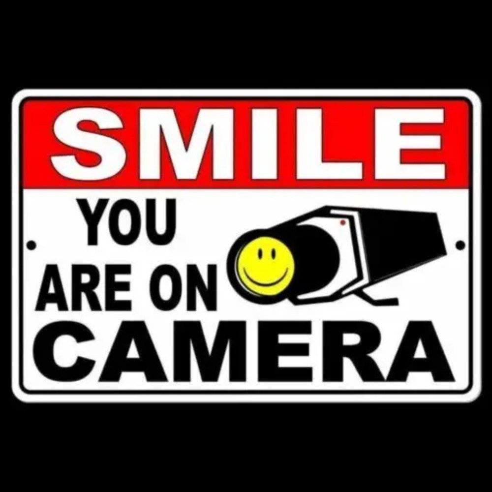 Smile You Are On Camera Warnin - огляд і ціна Home Yard Security Cameras