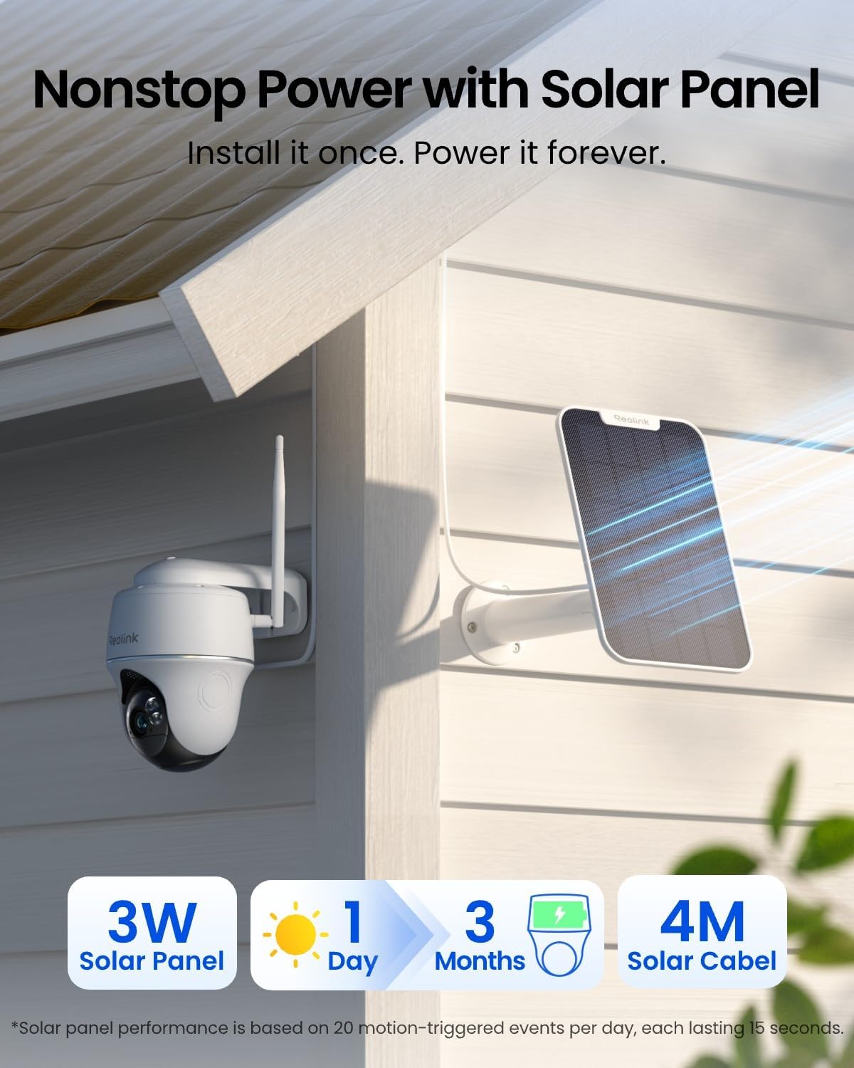 Solar Wireless Outdoor Securit - огляд і ціна Home Security No Subscription