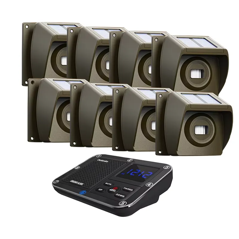 Outdoor Solar - Powered Wirele - огляд і ціна Home Security Alarm System
