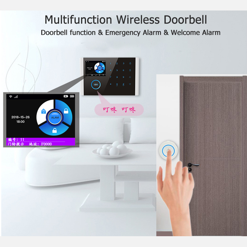 New 433MHz Wireless Doorbell D - огляд і ціна Home Security News