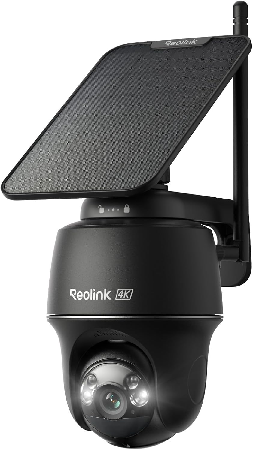 4K Wireless Outdoor Solar Secu - огляд і ціна Home Security No Monthly Fee