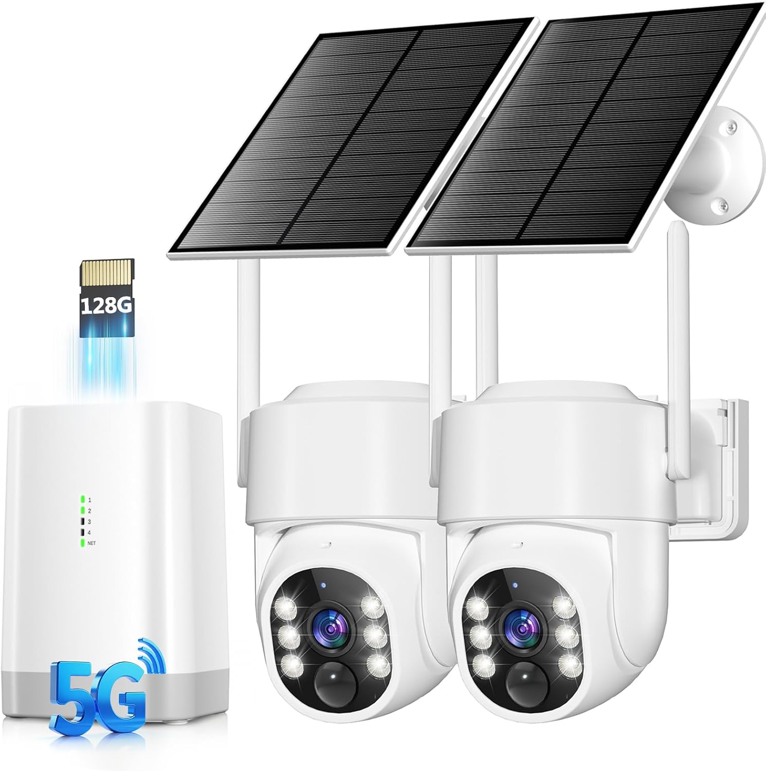 Solar Powered Wireless Outdoor - огляд і ціна Home Security No Subscription