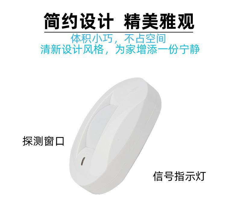 Wired  PIR Curtain Motion Dete - огляд і ціна Home Security Alarm System