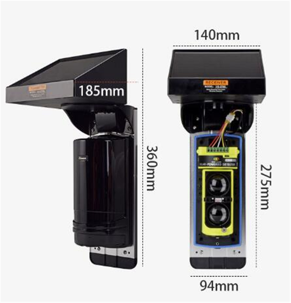 433mhz Wireless Solar Outdoor  - огляд і ціна Home Security Alarm System