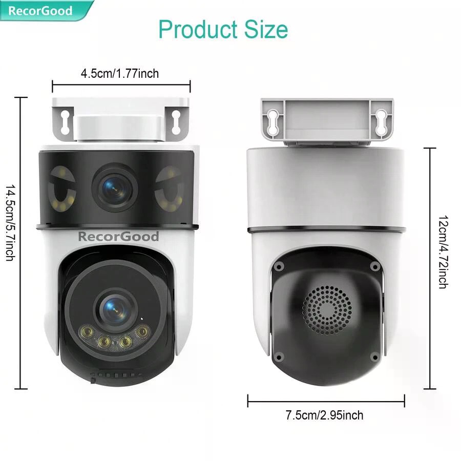 RecorGood Dual-Lens Dual-View  - огляд і ціна Home Security No Monthly Fee