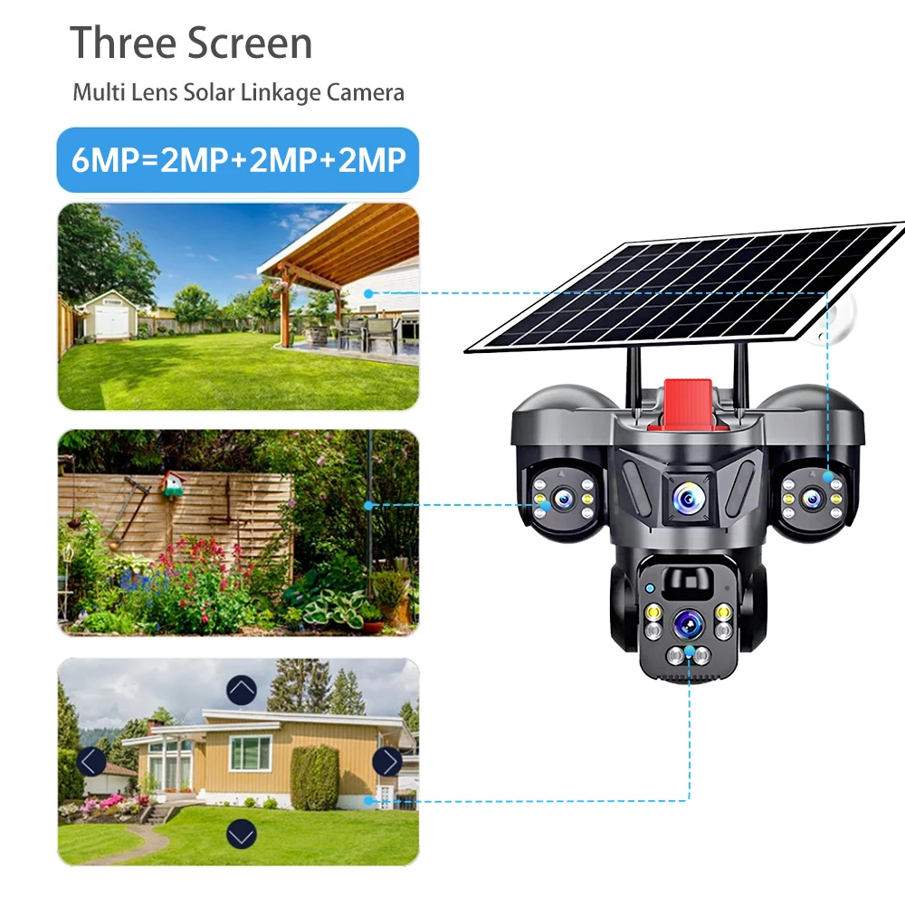 KERUI Outdoor PTZ 6MP 4G SIM W - огляд і ціна Home Security Packages