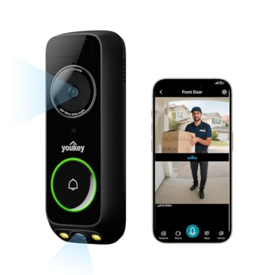 Wireless doorbell camera for h - огляд і ціна Home Security No Subscription
