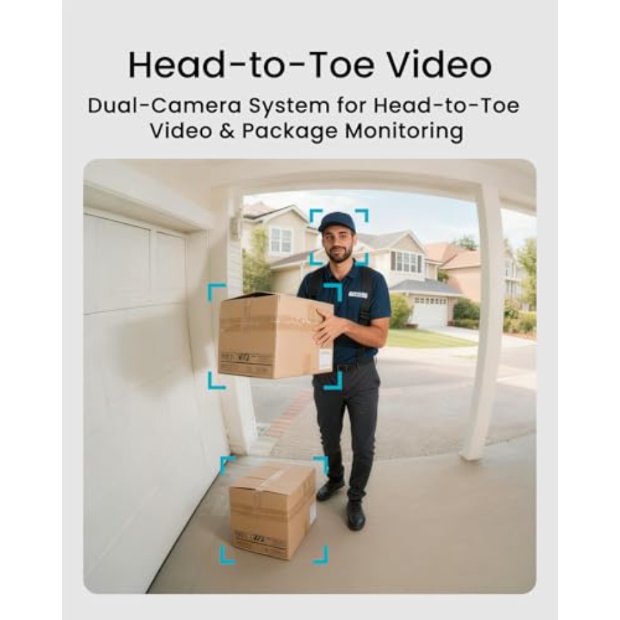Wireless doorbell camera for h - огляд і ціна Home Security No Subscription